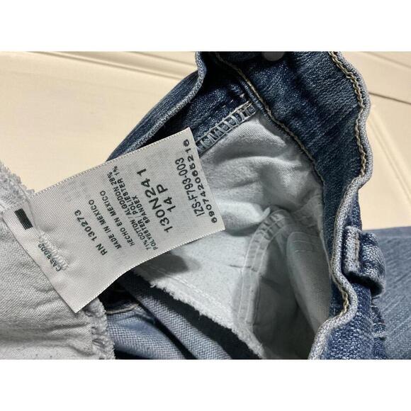 Riders by Lee plus size 14P blue jeans - Picture 3 of 9